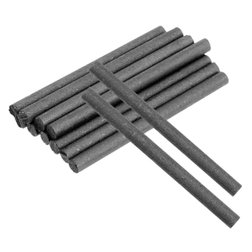Uonlytech 12pcs Graphite Stirring Rods Heavy-Duty Carbon Mixing Sticks for Melting and Casting Conductive Graphite Tool for Laboratory and Industrial Use