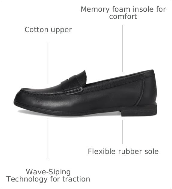 Image of Sperry Women's Seaport Penny PlushWave Saffiano / Metallic Leather Penny Loafer