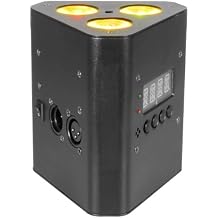 CHAUVET DJ EZwedge Tri Battery-Operated Tri-Color LED Wash Light w/Infared Remote Control