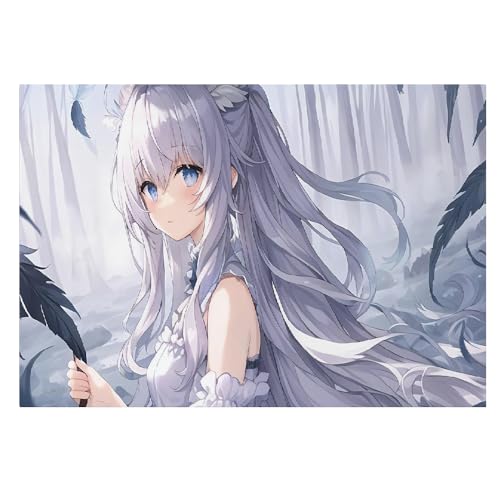 Lienzo artístico de 50x70 cm LIAZLIUT, impresiones de pared y póster de anime Kawaii impreso