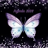  Agenda 2024 quadrata: organizza le tue giornate con stile e praticità, grazie a questo planner dall\'originale formato quadrato!