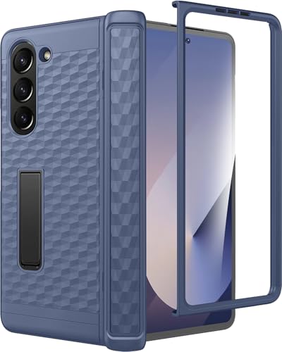 Coque Samsung Galaxy Z Fold 7 antichoc Miimall, étui de protection premium ajusté bleu