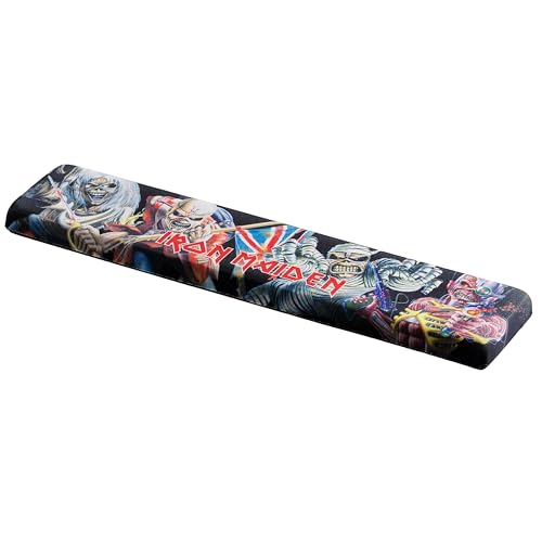 Subsonic Iron Maiden Poggiapolsi per Tastiera, Schiuma Memory, Design Ergonomico, Regalo Personalizzato Iron Maiden