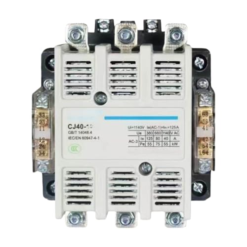 Contacteur AC CJ40-125 380V triphasé pour commande de moteur électrique