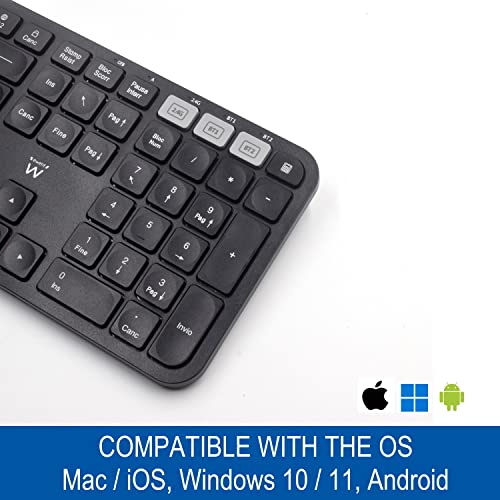 Clavier sans fil multi-connexion Ewent EW3275 pour tablette Android et iOS - 5