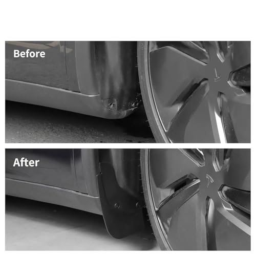 Bavettes garde-boue pour Tesla Model Y 2025 kit de modification