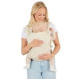 Ickle Bubba Seren Baby Carrier (Stone) – 3-in-1 Ergonomic Carrier for Babies 10lb–33lb, Breathable & Lightweight with Lumbar Support, Adjustable Fit, Ideal for Hands-Free Parenting - Image 1