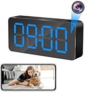 Amazon.co.jp: 小型カメラ WiFi 隠しカメラ 置き時計型 スパイカメラ