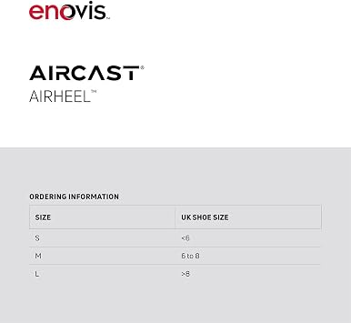 Aircast AirHeel Ankle Support Brace (with and Without Stabilizers)