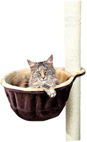 Trixie Cuddly Bag for Scratching Post, 38 cm, Beige/Brown