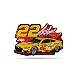 Rico Industries NASCAR Racing Joey Logano #22 PENZOIL Soft Felt Pennant - EZ to Hang - Home Décor (Game Room, Man Cave, Bed Room)