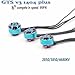 SmooX GTS V3 1404 Plus 2850KV 3850KV 4680KV 3-6S Lipo Brushless Motor Compatibility for RCINPOWER Motors 3-4inch FPV RC Drone FPV Quadcopter (4PCS 1404 2850KV)