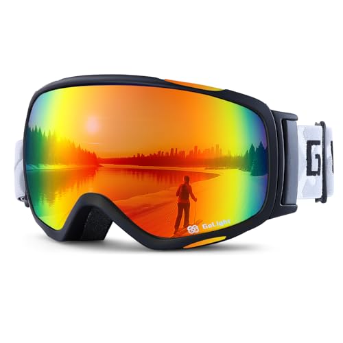 Lunettes de ski YG-48 GoLight OTG anti-buée et UV400 pour snowboard et motoneige