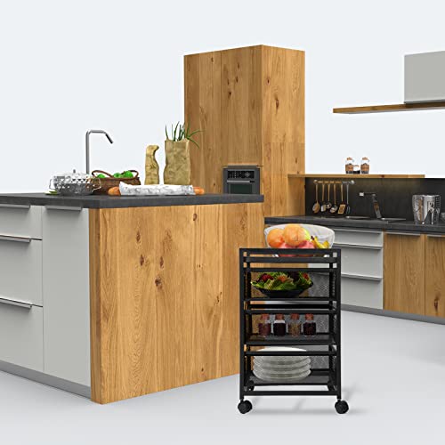 Construction en acier durable pour ce meuble de bureau mobile noir à clés - 3