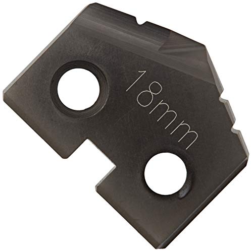 KARNASCH 2230100180 Plaquitas de Broca de Paleta para Alu, latón, Cobre, Polvo de acero 25, 18mm Diámetro, 132° Ángulo de punto