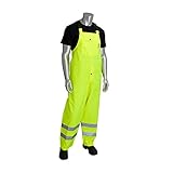 PIP 353-2001-LY/4X ANSI Class E Heavy Duty Waterproof Breathable Bib