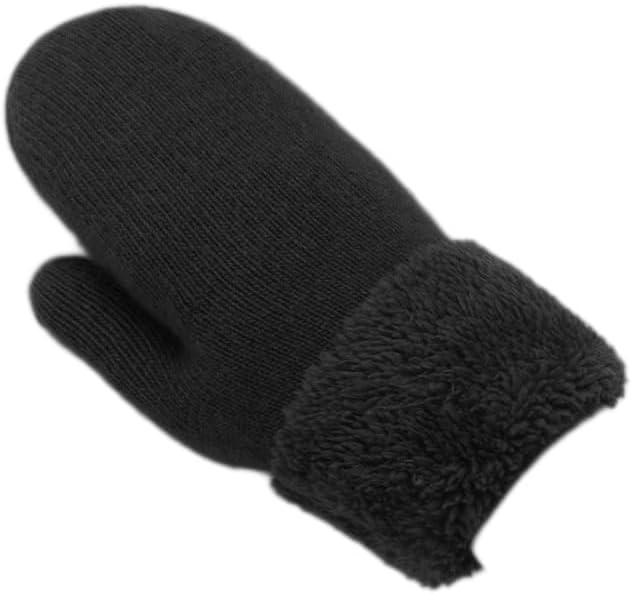 Winter Warm Mittens for Women - Knit Gloves Soft Wool Thick Fleece Lining Mittens - Image 9