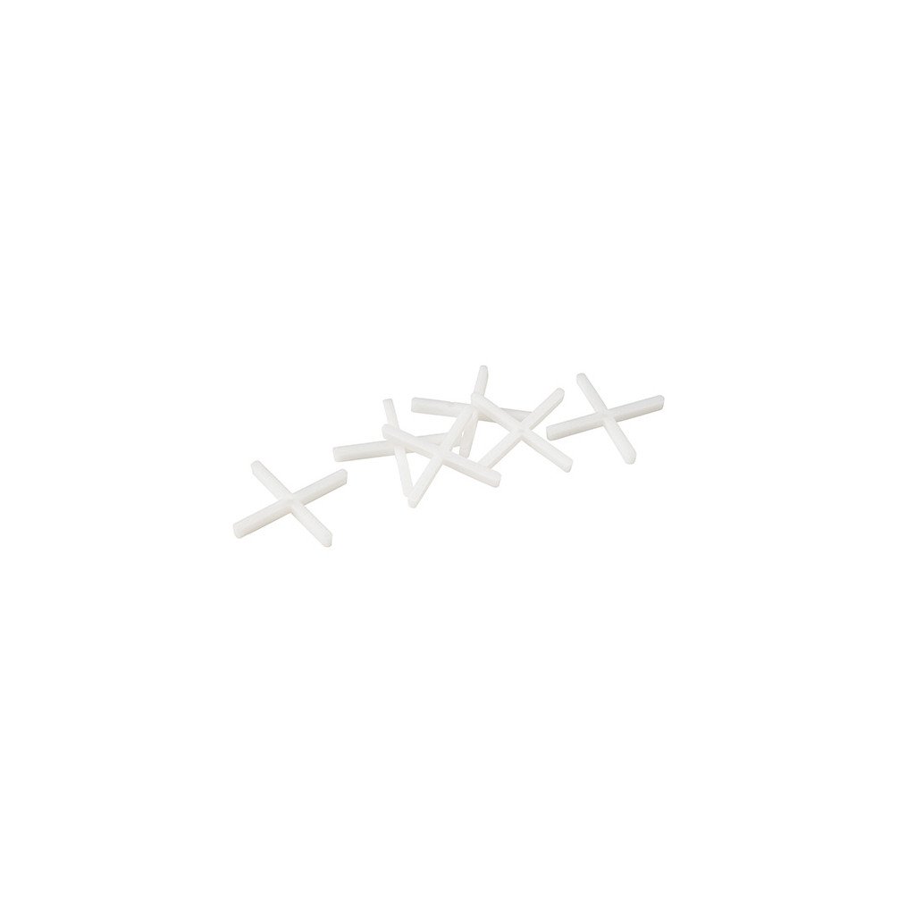 Ox Tools White Ox Trade Cross Shaped Tile Spacers - 4Mm (250 Pcs)