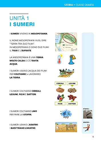 Studiare Facile. Classe Quarta. Percorsi Di Storia, Geografia E Scienze Semplificati E Facilitati. Per La Scuola Elementare (Vol. 2) - 12