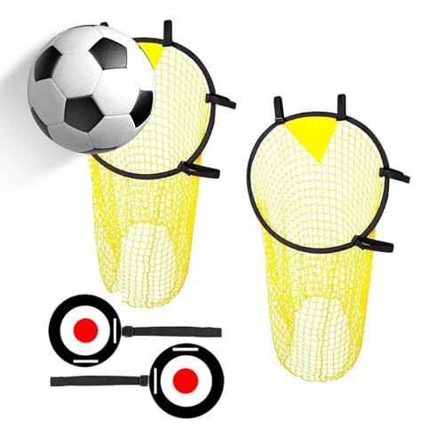 Red de fútbol | Objetivo de fútbol - 1 juego fácil de colocar, equipo de entrenamiento para niños, jóvenes, niños, deportes al aire libre, fiesta de carnaval