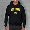 UGP Campus Apparel NCAA Officially licensed College - University Team Color Arch Logo Hoodie, Appalachian State Mountaineers Black, M #5