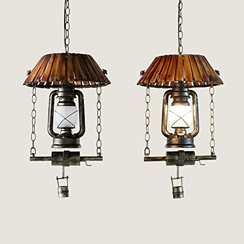 Lustre E27 en édition limitée design lampe à pétrole classique
