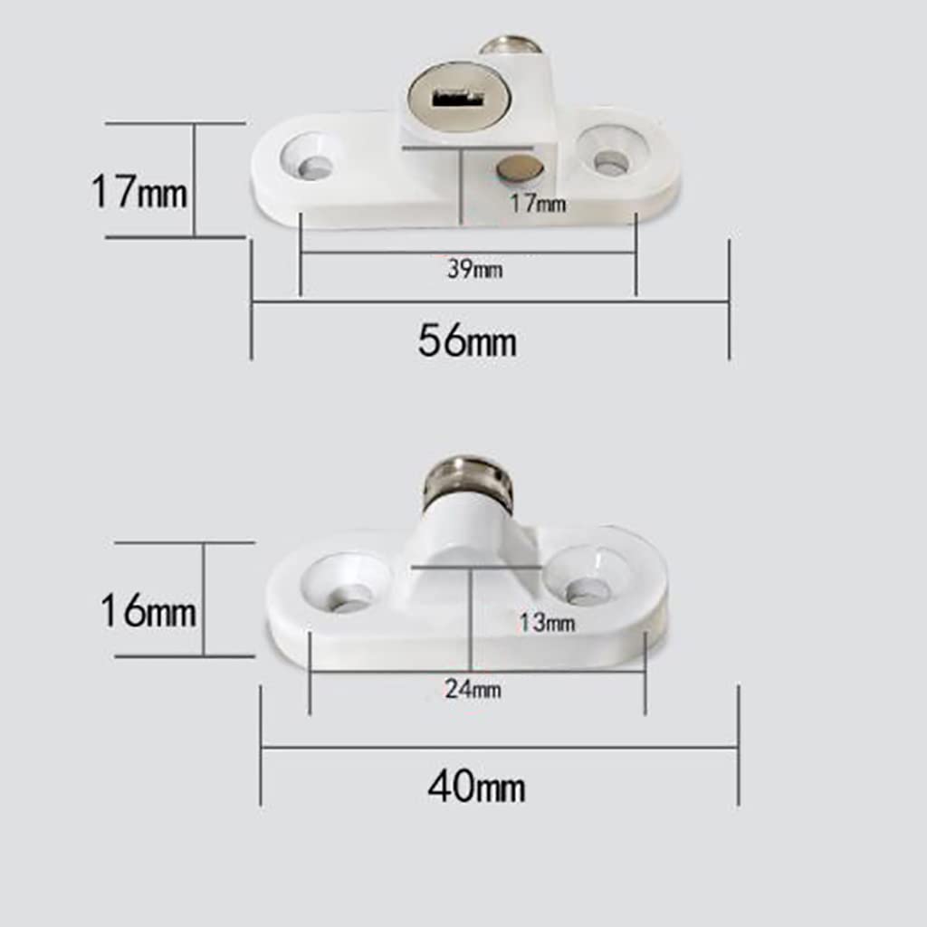 Cerraduras de ventana, restrictor de ventana, Restrictor de ventana bloqueable con llaves y tornillos, Cerradura de seguridad del restrictor de cable de puerta y ventana, Cable de seguridad de segurid