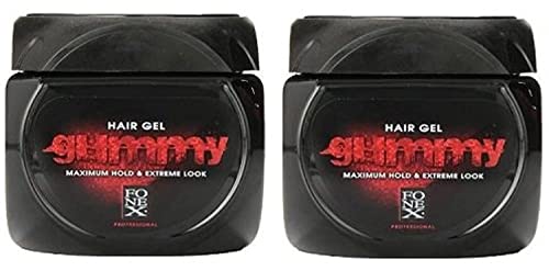 Gummy Hair Gel, Maximum Hold & Extreme Look 23.5oz (2 Pack)
