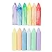 Toi-Toys Street Chalk in Colourful Colours, Street Painting Chalk in Set of 24, Outdoor Chalk Painting Set for Children, Colouring Pencils, Drawing Toy - Colourful Kids Toys for Creative Play