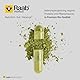Raab Vitalfood® Naturland Bio Hanfprotein Pulver (500 g) - Protein-Pulver mit 50% pflanzlichem Protein, Hanfsamen aus Bio-Anbau in Österreich, enthält natürlicherweise Eisen und Magnesium