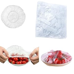 AWAVM 100 Stücke dehnbare Frischhaltetaschen, Frischhaltebeutel, Frischhaltekühlschrank PE Küche Frischhaltetaschen für…