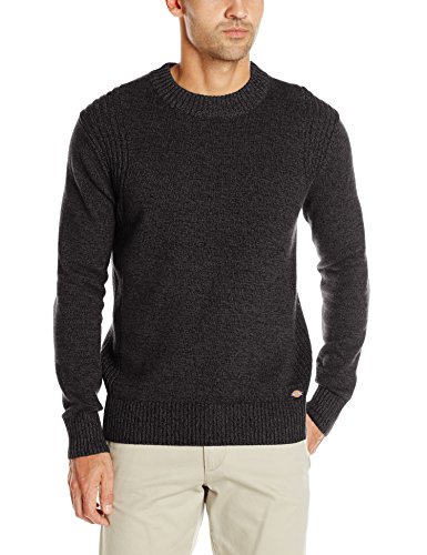 Dickies Men's Solid Jersey Crew Sweater