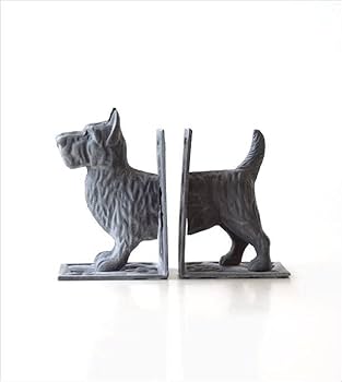 Amazon.co.jp: ブックエンド 本立て おしゃれ アンティーク 卓上 犬