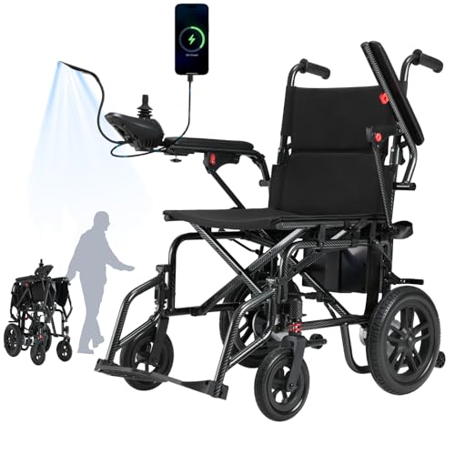 Arshin Electric Wheelchairs for Adults & Seniors, Foldable Power Wheelchair