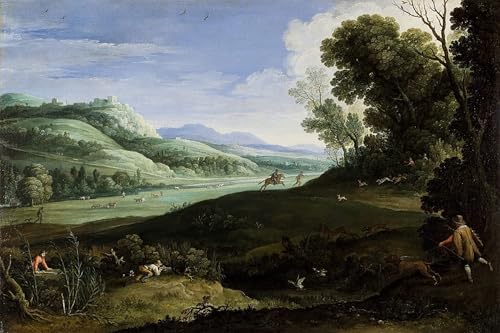 Impression pour la décoration murale Paul Bril pour revitaliser un mur vide