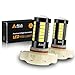Alla Lighting 5202 LED Fog Light Bulbs 2800lm Xtreme Super Bright 5202 LED Bulb 5730 33-SMD 12V LED 5202 Bulb PS19W 5201 5202 LED Fog Lights DRL - 6000K Xenon White