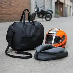 Bolsa Porta-Capacete para Moto – Compacta, Resistente e Impermeável