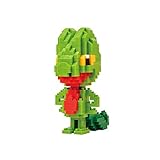 HHtoy 385 bloques de construcción de las PC Pequeño partículas de ladrillo Treecko Anime Figuras Pokemon muñeca de juguete creativo diamante miniatura bloques huecos DIY del rompecabezas juguetes educ