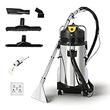 40L/11Gal Commercial Carpet Cleaner, 3 in 1 Multi-Purpose Floor Cleaning Machine...