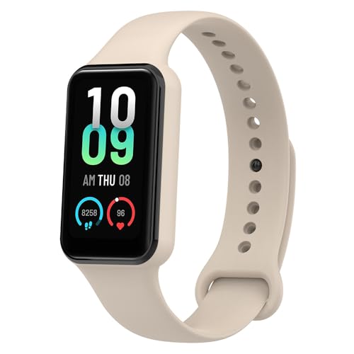 Bracelet pour Amazfit Band 7, Silicone Sport Bracelets de Remplacement pour Amazfit Band 7