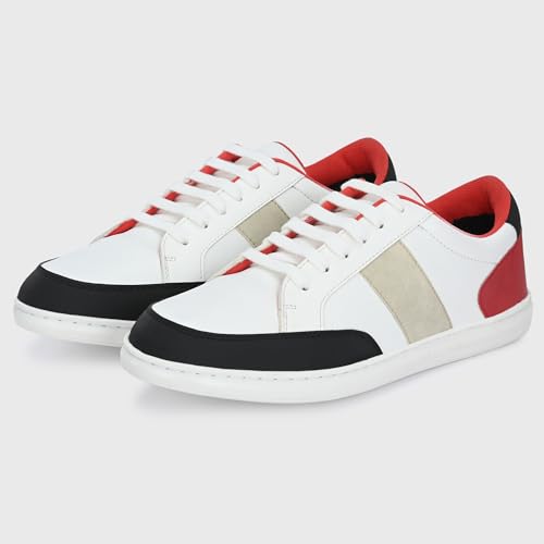 Image of Centrino Men's Casual Sneaker Shoes | Lightweight Sneakers | Trendy Lace-up Design | Soft Cushioned Insole | Stylish & Comfortable (6575)