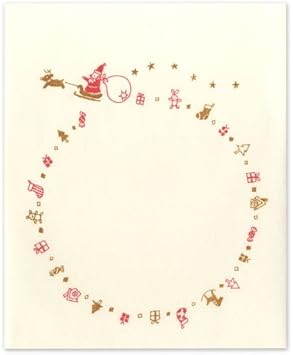 Amazon 遊び箋 れたーせっとあわてんぼうサンタ便箋10枚 封筒3枚セット レターセット 文房具 オフィス用品