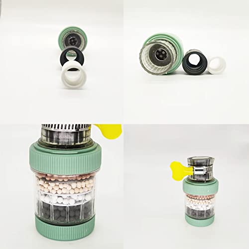 3 Pezzi filtro rubinetto acqua depuratore da