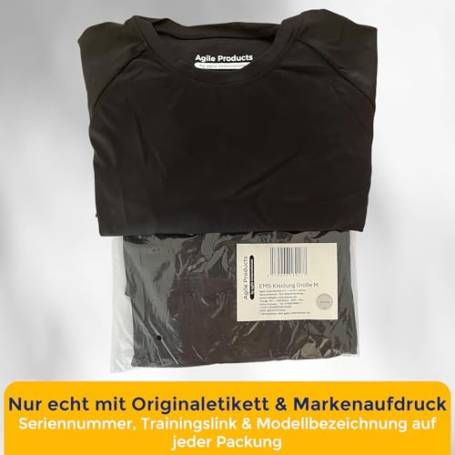 Generisch EMS Kleidung für Damen und Herren im Set - innovatives und langlebiges EMS-Wäsche und Trainingstipps (XXL)