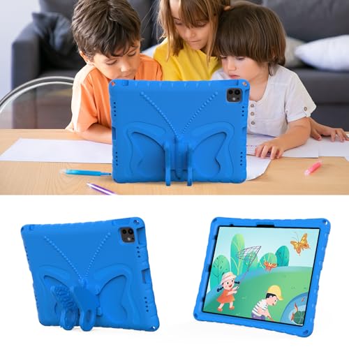 Coque iPad 12.9 antichoc enfant bleue : la solution aux chutes de tablette - 6