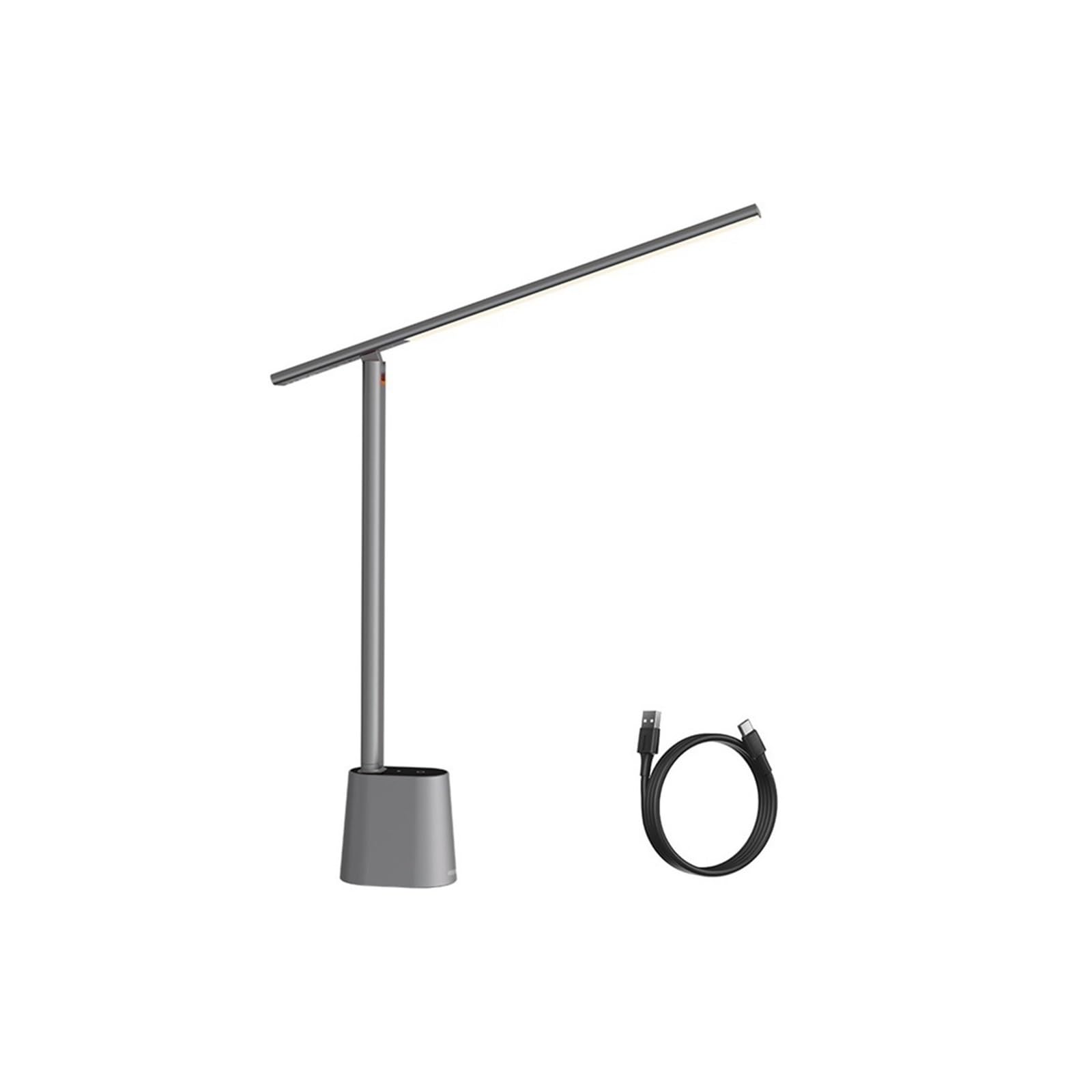 CKAFZMYJQBT LED Desk Lamp Eye Protection Study Dimmable Office Light Foldable Table Lamp Smart Adaptive Brightness Bedside Read Lamp