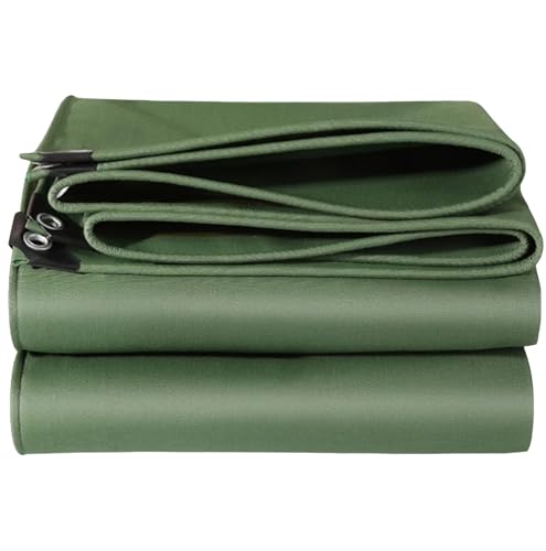 Lona verde impermeable 2x3m con bordes reforzados multiusos 2