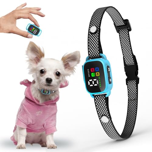 Tiny Bark Collar for Small Dogs 5-15 lbs and Puppies - No Shock A...