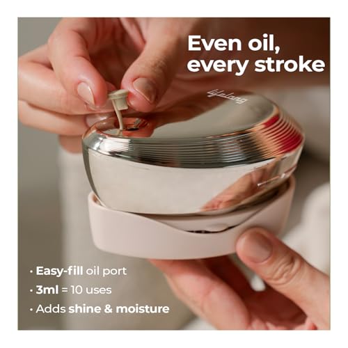 Image of Lifelong Scalp Massager Oil Mist Comb with Essential Oil Applicator - Electric Head Massager & Oil Dispenser for Hair Growth, Detangling, Dandruff, Dry Scalp,Itchy Scalp | Type-C Rechargeable for Men & Women