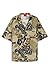 Produktbild HUGO Herren Beach Shirt Relaxed Relaxed-Fit Strandhemd mit Allover-Print Hellgrün L